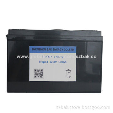 LiFePO4 Battery for Solar Storage Use, 12.8V/100Ah to Replace the Lead-acid Battery Pack in Solar